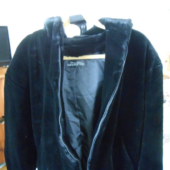 FABULOUS FURS SHEARED BEAVER PARKA-HOODED-WOMEN'S SIZE M-NEW WITH TAGS! - Picture 6 of 6